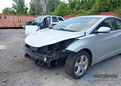 2013 Hyundai Elantra Gls из США, поврежденный, VIN 5NPDH4AE1DH183123